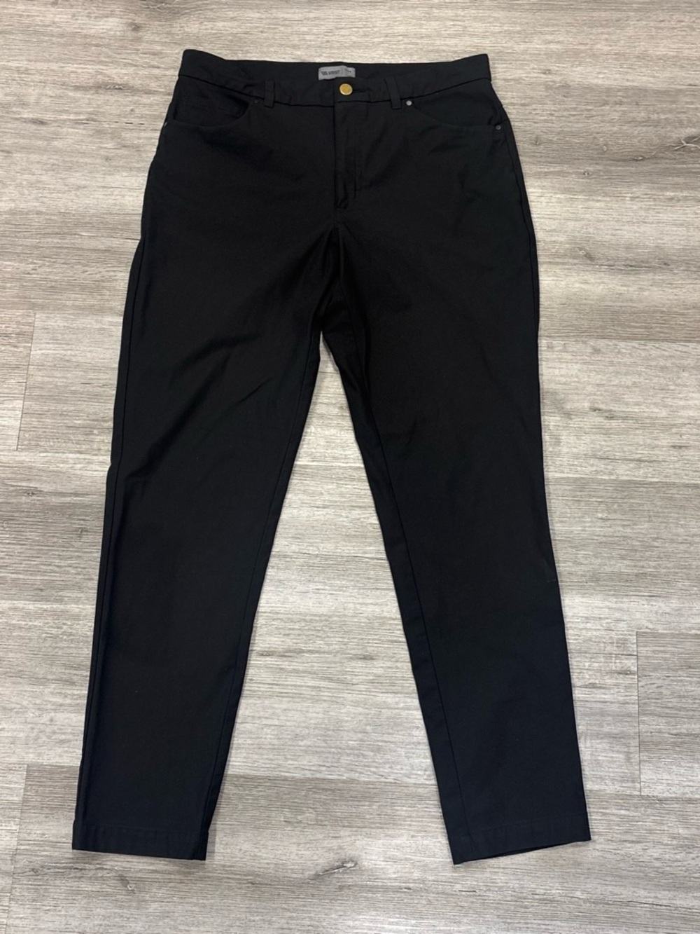 VRST Men's Black Chinos - Classic Slim Fit waist 34 inches 5 pocket